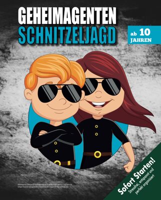 Alle Details zum Kinderbuch Geheimagenten Schnitzeljagd Kindergeburtstag ab 10 Jahren: Kreativ geplante Schatzsuche mit lustigen Hinweisen und spannender Fallermittlung mit Fußspuren & Fingerabdrücke lesen (Bravo Schatzsuche) und ähnlichen Büchern