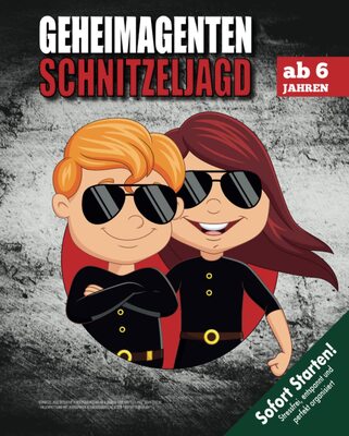 Alle Details zum Kinderbuch Geheimagenten Schnitzeljagd Kindergeburtstag ab 6 Jahren: Kreativ geplante Schatzsuche mit lustigen Hinweisen und spannender Fallermittlung mit Fußspuren & Fingerabdrücken (Bravo Schatzsuche) und ähnlichen Büchern