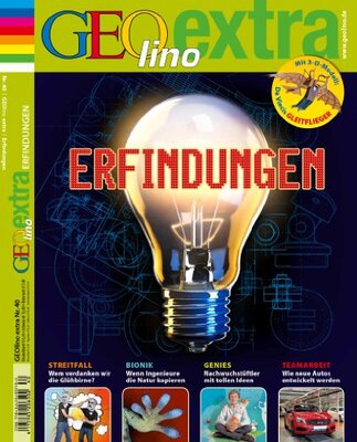 Alle Details zum Kinderbuch GEOlino Extra / GEOlino extra mit DVD 40/2013 - Erfindungen: DVD: Bionik: Streitfall, Wem verdanken wir die Glühbirne. Bionik, Wenn Ingenieure die ... Teamarbeit, Wie neue Autos entwickelt werden und ähnlichen Büchern