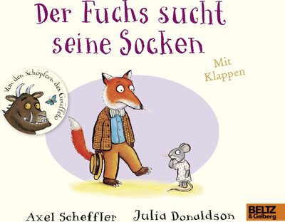 Alle Details zum Kinderbuch Der Fuchs sucht seine Socken: Pappbilderbuch mit Klappen (Geschichten aus dem Eichenwald) und ähnlichen Büchern