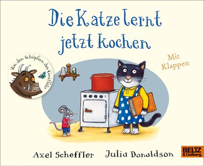 Alle Details zum Kinderbuch Die Katze lernt jetzt kochen: Vierfarbiges Pappbilderbuch mit Klappen (Geschichten aus dem Eichenwald) und ähnlichen Büchern