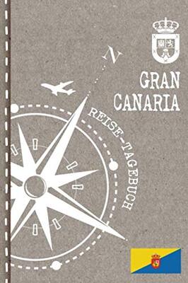 Alle Details zum Kinderbuch Gran Canaria Reisetagebuch: Reise Tagebuch zum Selberschreiben, ca. A5 - Journal Dotted Punkteraster, Bucket List für Urlaub, Ferien Tour Trip, Auslandsjahr, Auswanderer - Notizbuch Dot Grid punktiert und ähnlichen Büchern