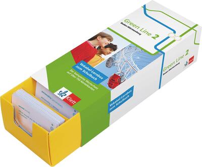 Alle Details zum Kinderbuch Klett Green Line 2 Baden-Württemberg Klasse 6 - Vokabel-Lernbox zum Schulbuch: Englisch passend zum Lehrwerk üben und ähnlichen Büchern