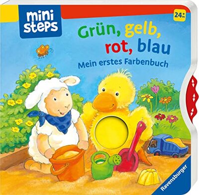Alle Details zum Kinderbuch ministeps: Grün, gelb, rot, blau: Mein erstes Farbenbuch. Ab 24 Monaten (ministeps Bücher) und ähnlichen Büchern