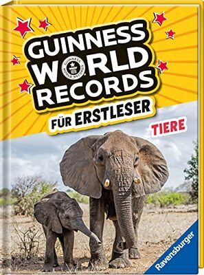 Alle Details zum Kinderbuch Guinness World Records für Erstleser - Tiere (Rekordebuch zum Lesenlernen) und ähnlichen Büchern