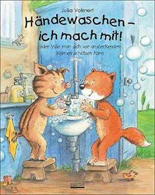 Alle Details zum Kinderbuch Händewaschen - ich mach mit oder Wie man sich vor ansteckenden Keimen schützen kann! und ähnlichen Büchern