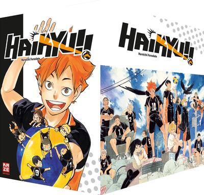 Alle Details zum Kinderbuch Haikyu!! Sammelbox 1: Band 1-10 im Schuber und ähnlichen Büchern