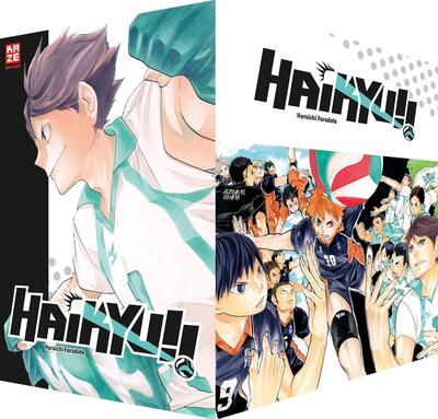 Alle Details zum Kinderbuch Haikyu!! Sammelbox 2: Band 11-20 im Schuber und ähnlichen Büchern