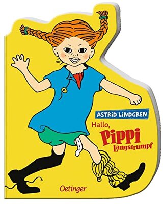 Alle Details zum Kinderbuch Hallo, Pippi Langstrumpf!: Konturgestanztes Pappbilderbuch zum Kennenlernen des Klassikers für Kinder ab 2 Jahren und ähnlichen Büchern