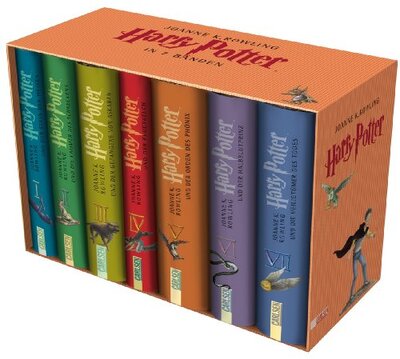 Alle Details zum Kinderbuch Harry Potter: 7 Bände im Schuber und ähnlichen Büchern