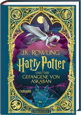 Harry Potter und der Gefangene von Askaban (MinaLima-Edition mit 3D-Papierkunst 3): Farbig illustrierte Schmuckausgabe mit Goldprägung und Pop-Up-Elementen bei Amazon bestellen