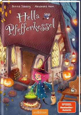 Alle Details zum Kinderbuch Hella Pfefferkessel (Hella Pfefferkessel 1): Kinderbuch ab 6 Jahre - Halloween-Abenteuer über Anderssein, Dazugehören und Freundschaft zum Vorlesen und Selberlesen und ähnlichen Büchern