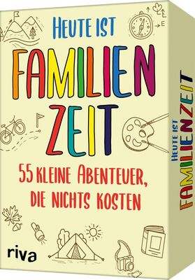 Heute ist Familienzeit: 55 kleine Abenteuer, die nichts kosten. Mikroabenteuer für gemeinsame Erlebnisse im Alltag, im Urlaub oder in den Ferien. Ab 5 Jahren bei Amazon bestellen