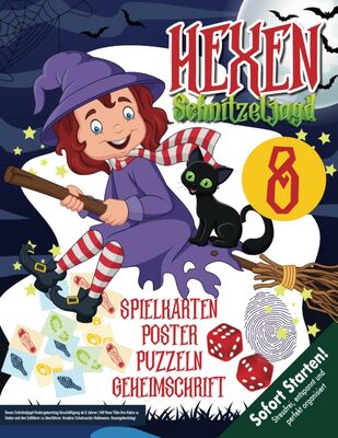 Alle Details zum Kinderbuch Hexen Schnitzeljagd Kindergeburtstag Beschäftigung ab 8 Jahren: Hilf Hexe Tilda ihre Katze zu finden und den Entführer zu überführen. Kreative ... Hexengeburtstag) (Bravo Schatzsuche) und ähnlichen Büchern