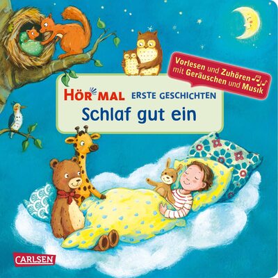 Alle Details zum Kinderbuch Hör mal (Soundbuch): Erste Geschichten: Schlaf gut ein: Tönendes Buch und ähnlichen Büchern