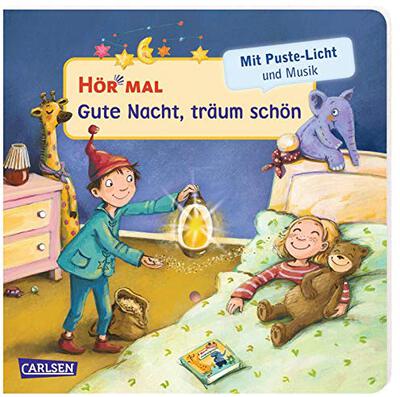 Alle Details zum Kinderbuch Hör mal (Soundbuch): Mach mit - Pust aus: Gute Nacht, träum schön: Zum Hören, Auspusten und Mitmachen ab 2 Jahren. Mit Puste-Licht und Musik für eine Gute Nacht und ähnlichen Büchern