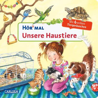 Alle Details zum Kinderbuch Hör mal (Soundbuch): Unsere Haustiere: Zum Hören, Schauen und Mitmachen ab 2 Jahren. Mit echten Tiergeräuschen und ähnlichen Büchern