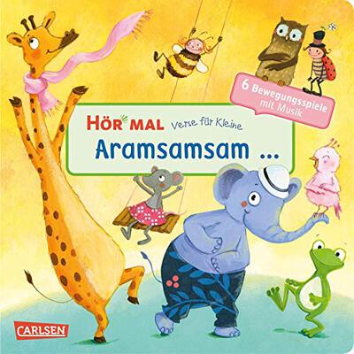 Hör mal (Soundbuch) Verse für Kleine Aramsamsam Zum Hören, Schauen und Mitmachen ab 18 Monaten. Beliebte Bewegungsspiele mit Musik und Spielanleitungen(kein Lied oder Text) bei Amazon bestellen