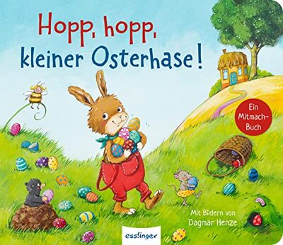 Alle Details zum Kinderbuch Hopp, hopp, kleiner Osterhase!: Ein Mitmach-Buch | Süßes Ostergeschenk ab 18 Monaten und ähnlichen Büchern