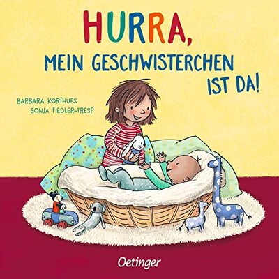 Alle Details zum Kinderbuch Hurra, mein Geschwisterchen ist da!: Pappbilderbuch ab 2 Jahren für Eltern, die ihr zweites Kind erwarten und ähnlichen Büchern