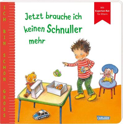 Alle Details zum Kinderbuch Ich bin schon groß: Jetzt brauche ich keinen Schnuller mehr: Beispielgeschichte für Kinder ab 2 Jahren mit Experten-Rat für Eltern | ... Macht Kleinkindern Mut und Familien stark und ähnlichen Büchern