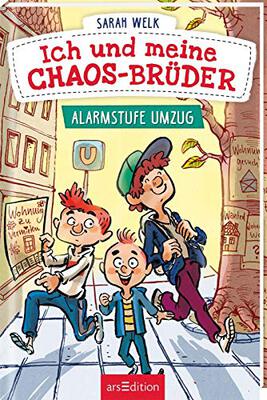 Ich und meine Chaos-Brüder – Alarmstufe Umzug (Ich und meine Chaos-Brüder 1): Frecher Lesespaß für Jungen und Mädchen ab 7 Jahre | In Fibelschrift mit vielen bunten Bildern bei Amazon bestellen
