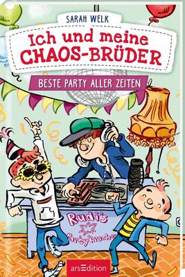 Ich und meine Chaos-Brüder – Beste Party aller Zeiten (Ich und meine Chaos-Brüder 3): Frecher Lesespaß für Jungen und Mädchen ab 7 Jahre | In Fibelschrift mit vielen bunten Bildern bei Amazon bestellen