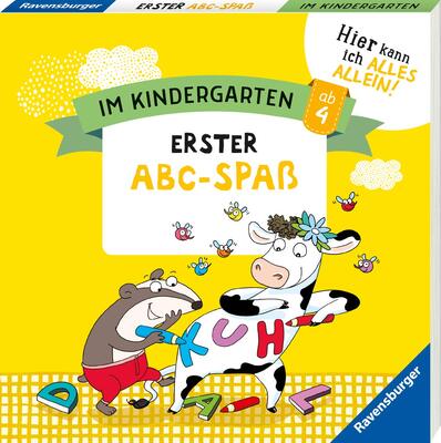 Alle Details zum Kinderbuch Im Kindergarten: Erster Abc-Spaß: Hier kann ich alles allein! und ähnlichen Büchern