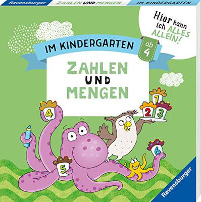 Alle Details zum Kinderbuch Im Kindergarten: Zahlen und Mengen: Hier kann ich alles allein! und ähnlichen Büchern