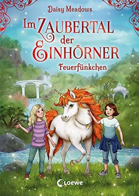 Alle Details zum Kinderbuch Im Zaubertal der Einhörner (Band 1) - Feuerfünkchen: Kinderbuch zum ersten Selberlesen für Mädchen und Jungen ab 7 Jahre und ähnlichen Büchern