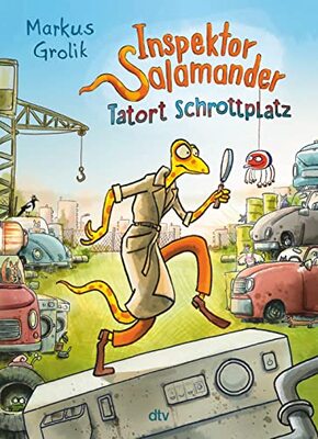 Alle Details zum Kinderbuch Inspektor Salamander – Tatort Schrottplatz: Cooler Comic zum Vorlesen ab 7 (Die Inspektor Salamander-Reihe, Band 1) und ähnlichen Büchern