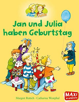 Alle Details zum Kinderbuch Jan und Julia haben Geburtstag (MAXI Bilderbuch) und ähnlichen Büchern