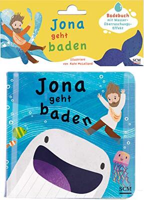 Alle Details zum Kinderbuch Jona geht baden: Badebuch mit Wasser-Überraschungs-Effekt (Bilderbuch für Kleinkinder) und ähnlichen Büchern