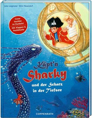 Alle Details zum Kinderbuch Käpt'n Sharky und der Schatz in der Tiefsee (Käpt'n Sharky (Bilderbücher)) und ähnlichen Büchern