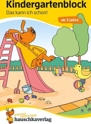 Kindergartenblock ab 3 Jahre - Das kann ich schon!: Bunter Rätselblock - Sinnvolle Beschäftigung die Spaß macht (Übungshefte und -blöcke für Kindergarten und Vorschule, Band 617) bei Amazon bestellen