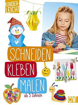 Alle Details zum Kinderbuch kinderleicht - schneiden, kleben, malen: ab 5 Jahren und ähnlichen Büchern