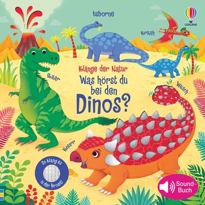 Alle Details zum Kinderbuch Klänge der Natur: Was hörst du bei den Dinos? (Klänge-der-Natur-Reihe) und ähnlichen Büchern