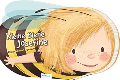 Alle Details zum Kinderbuch Kleine Biene Josefine: Lustige Wimmel-Abenteuer | Papp-Bilderbuch in Bienen-Form und ähnlichen Büchern
