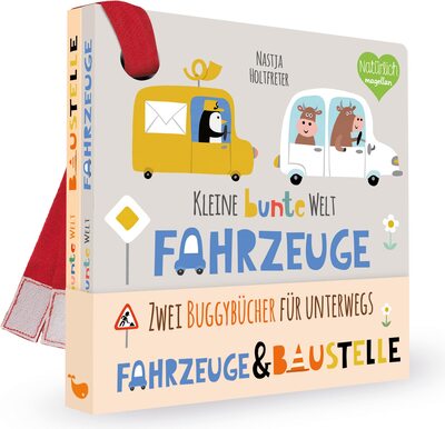 Alle Details zum Kinderbuch Kleine bunte Welt - Fahrzeuge & Baustelle: Zwei Buggybücher für unterwegs und ähnlichen Büchern
