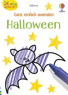 Alle Details zum Kinderbuch Kleine Kreativ-Werkstatt - Ganz einfach ausmalen: Halloween: Kleine Kreativ-Werkstatt (Kleine-Kreativ-Werkstatt-Reihe) und ähnlichen Büchern