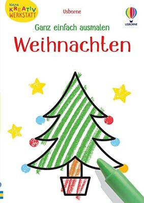 Alle Details zum Kinderbuch Kleine Kreativ-Werkstatt – Ganz einfach ausmalen: Weihnachten: Kleine Kreativ-Werkstatt (Kleine-Kreativ-Werkstatt-Reihe) und ähnlichen Büchern