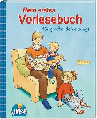 Alle Details zum Kinderbuch Mein erstes Vorlesebuch für große kleine Jungs: Dickes Vorlesebuch mit spannenden Jungen-Themen ab 2 Jahren (Kleiner Jakob) und ähnlichen Büchern