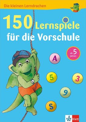 Alle Details zum Kinderbuch Klett 150 Lernspiele für die Vorschule: ab 5 Jahren (Die kleinen Lerndrachen) und ähnlichen Büchern