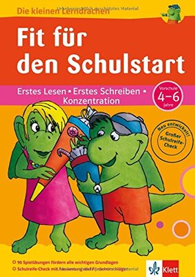 Klett Fit für den Schulstart: Die kleinen Lerndrachen, Erstes Lesen - Erstes Schreiben, Konzentration (4-6 Jah bei Amazon bestellen