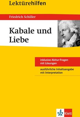 Alle Details zum Kinderbuch Klett Lektürehilfen Schiller Kabale und Liebe: für Oberstufe und Abitur - Interpretationshilfe für die Schule und ähnlichen Büchern