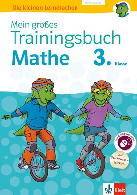 Klett Mein großes Trainingsbuch Mathematik 3. Klasse: Der komplette Lernstoff. Mit Online-Übungen und Belohnungsstickern (Die kleinen Lerndrachen) bei Amazon bestellen