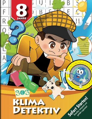 Alle Details zum Kinderbuch Klima Detektiv Schatzsuche Schnitzeljagd (Kindergeburtstag) ab 8 Jahren: Experiment „Klimawandel“ außer Kontrolle! Bösewichte stoppen, Spiele wie Eisbär puzzeln, Geheimcode-Scheibe (Bravo Schatzsuche) und ähnlichen Büchern