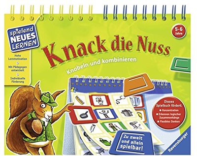 Alle Details zum Kinderbuch Knack die Nuss: Knobeln und kombinieren (Spielend Neues Lernen) und ähnlichen Büchern