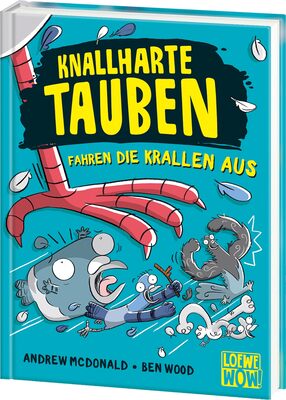 Alle Details zum Kinderbuch Knallharte Tauben fahren die Krallen aus (Band 7): Löse spannende Kriminalfälle mit der Tauben-Gang - Lustige Kinderbuchreihe ab 8 Jahren - Wow! Das will ich lesen! und ähnlichen Büchern