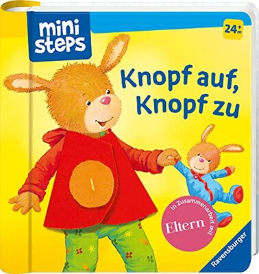 Alle Details zum Kinderbuch Knopf auf, Knopf zu: Ab 24 Monaten (ministeps Bücher) und ähnlichen Büchern